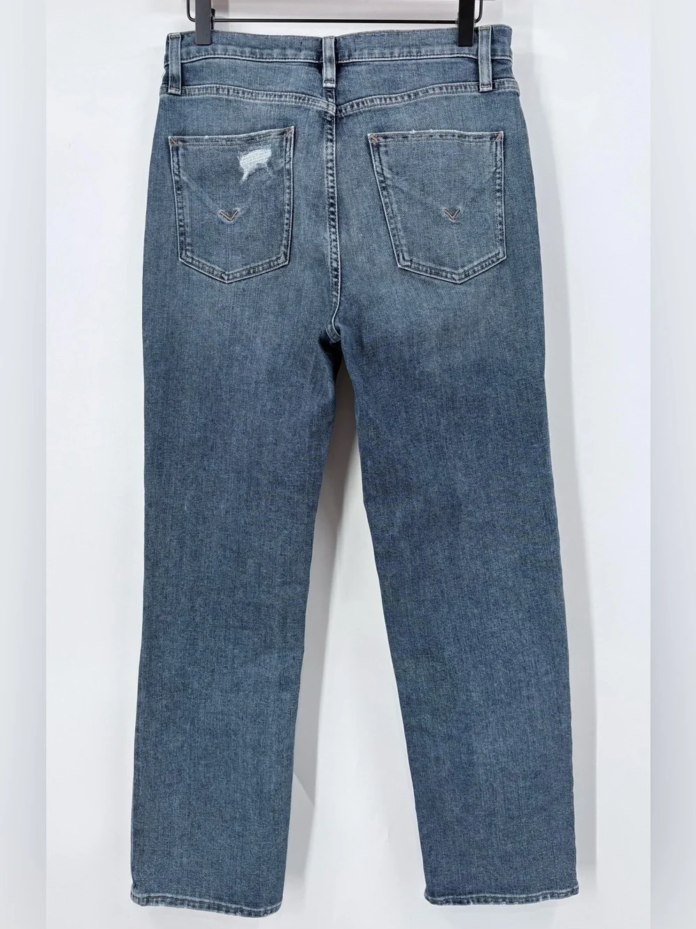 Hudson Jeans Remi High-Rise Straight Ankle Jeans